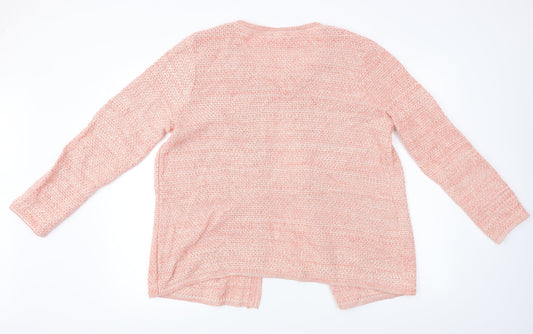 Afibel  Womens Orange   Cardigan Jumper Size 16