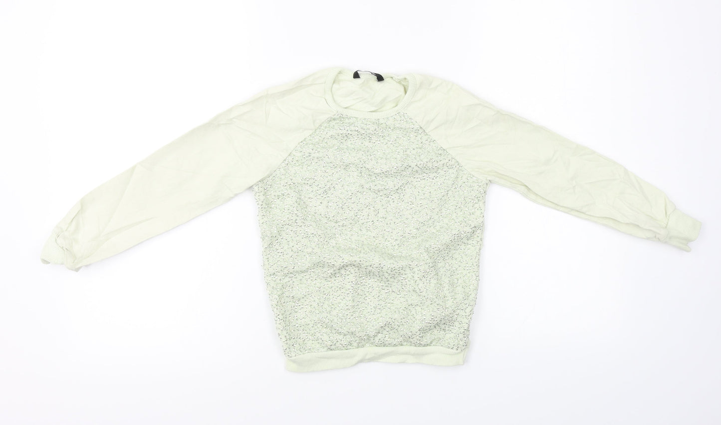 George  Girls Green   Pullover Jumper Size 7-8 Years