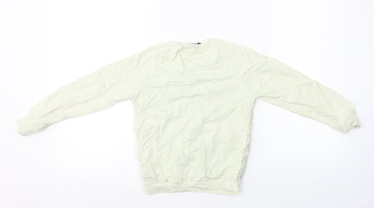 George  Girls Green   Pullover Jumper Size 7-8 Years