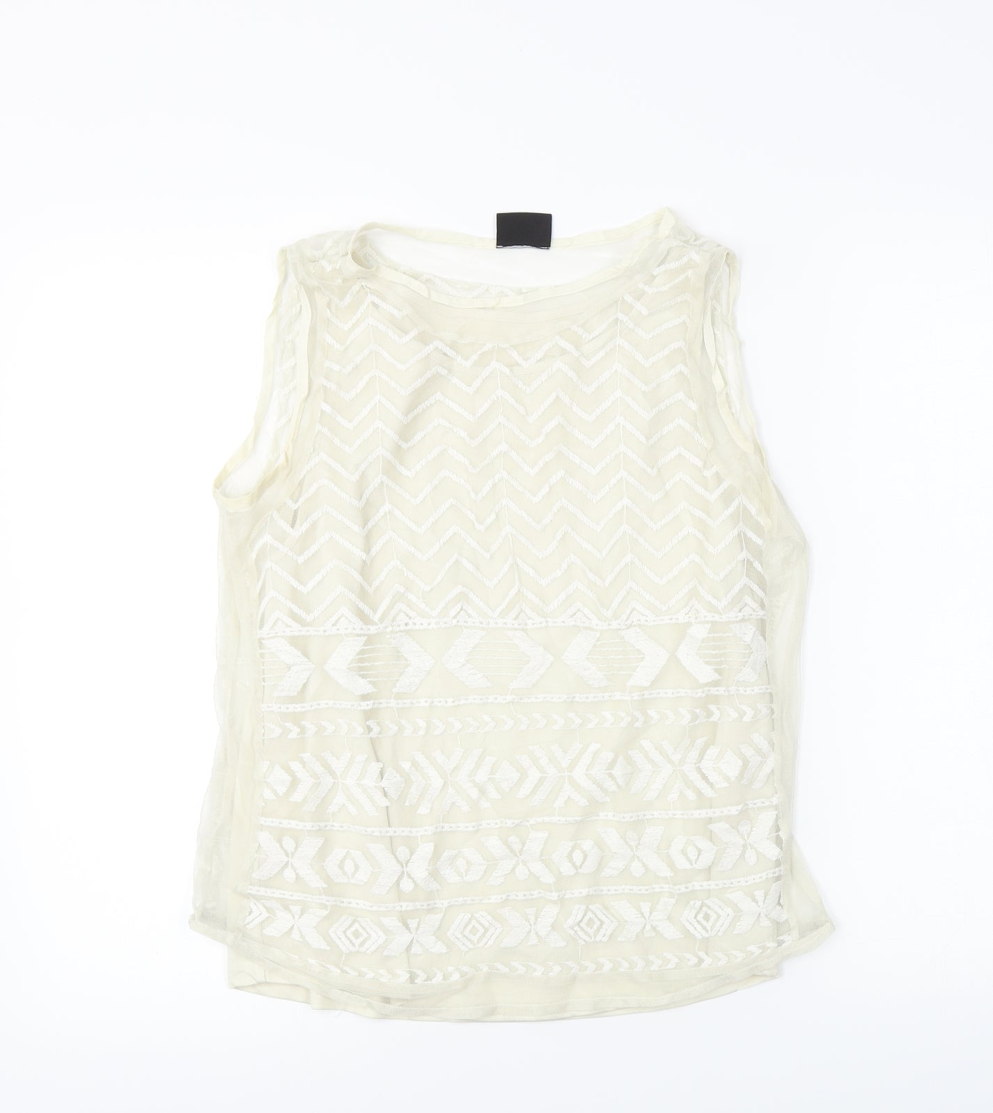 villa Womens Beige   Basic T-Shirt Size S