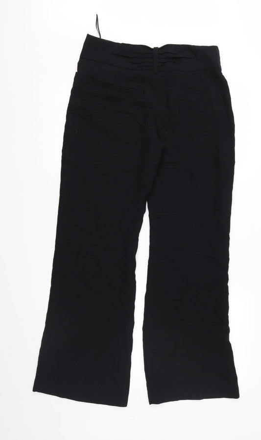 NEXT Womens Black   Trousers  Size 10 L30 in