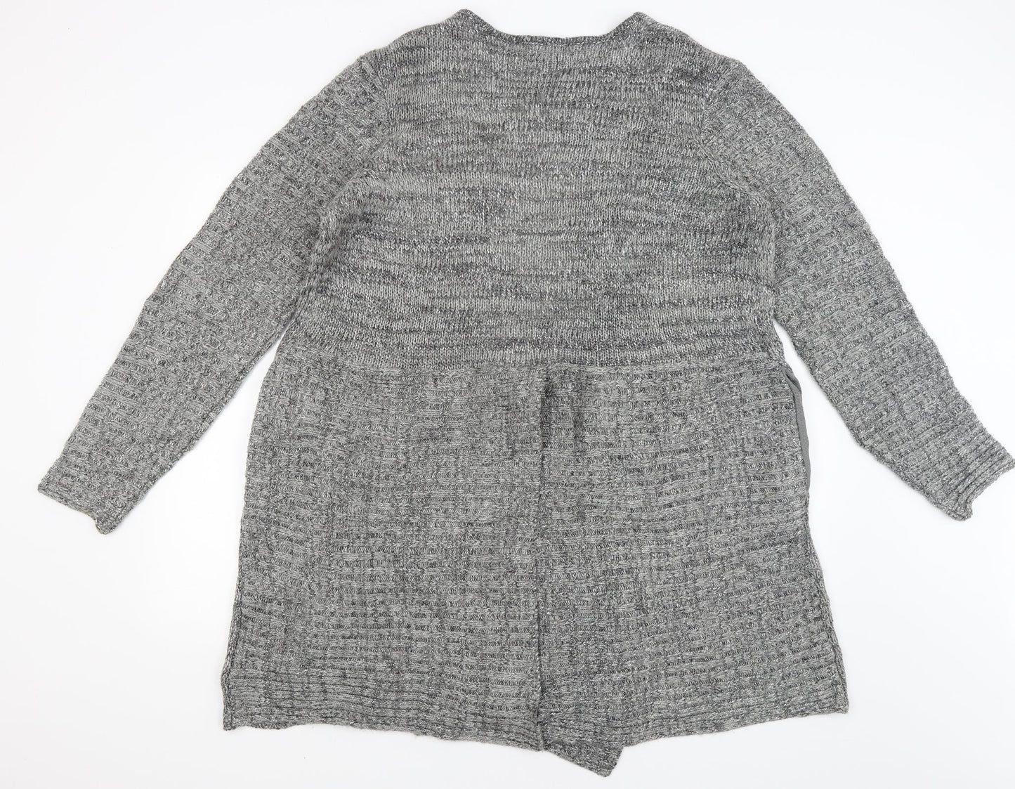 Grey & Willow Womens Grey   Wrap Jumper Size XL