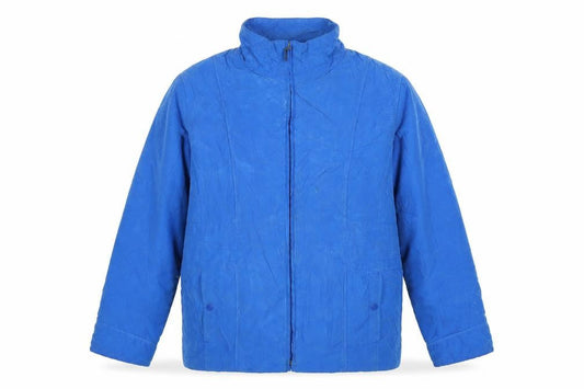 Klass Mens Blue   Windbreaker Coat Size L