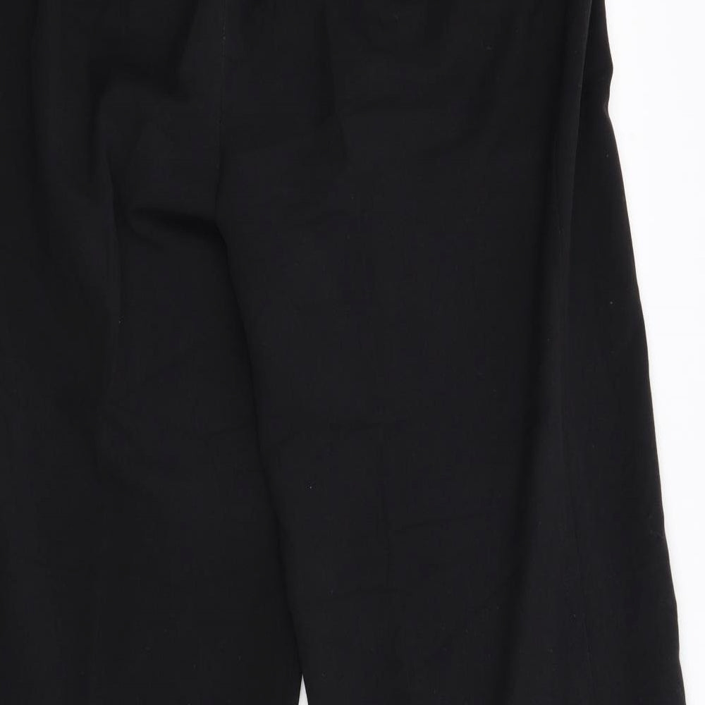 Matalan Womens Black   Trousers  Size 14 L30 in