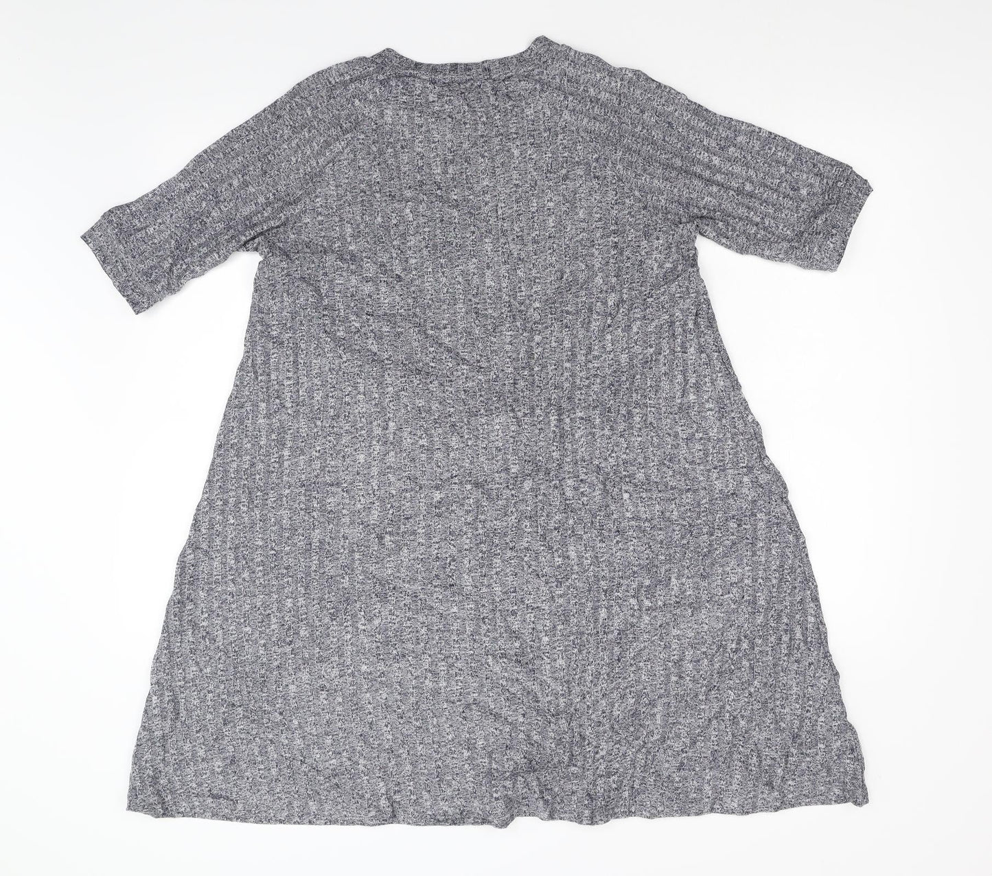 Sfera Womens Blue  Knit Jumper Dress  Size M