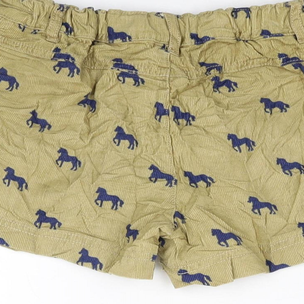 TU Girls Brown   Bermuda Shorts Size 9 Years - Ponies