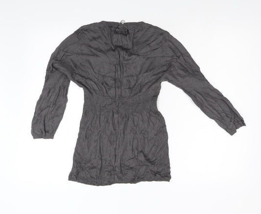 Freesoul Womens Grey  Knit Pullover Jumper Size S