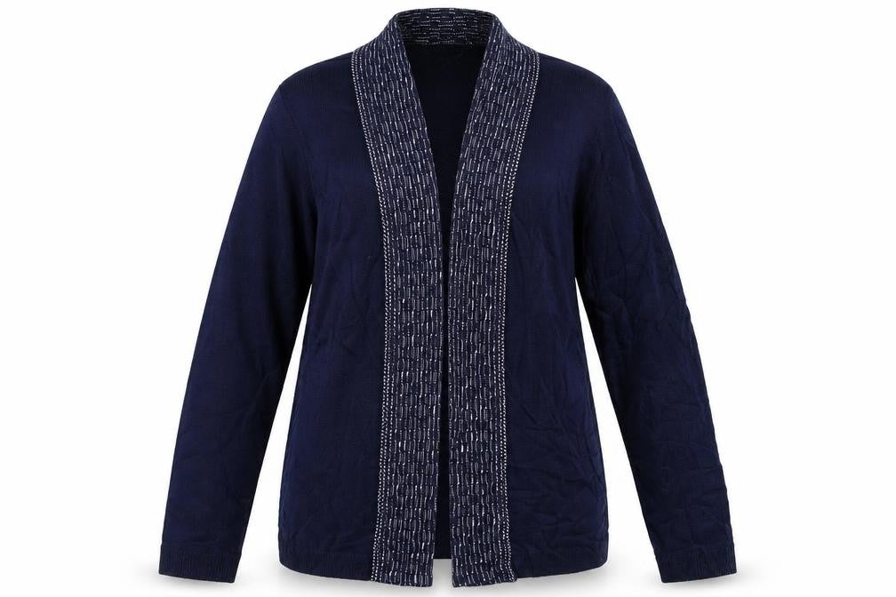 Classics Womens Blue   Cardigan Jumper Size L