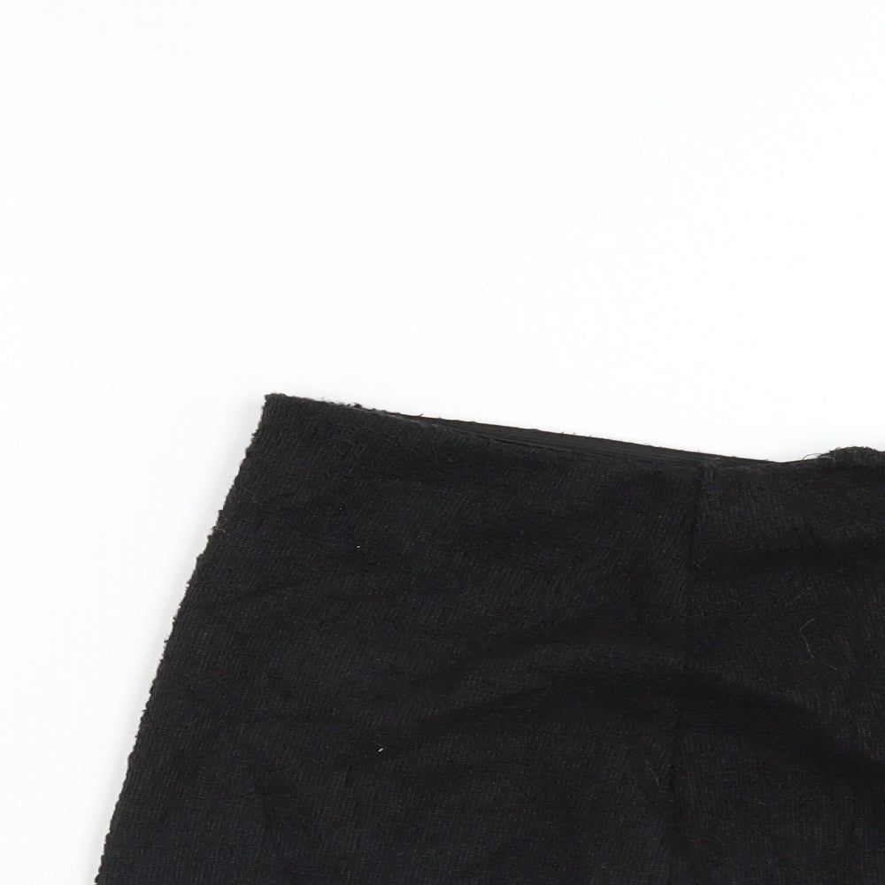 Preworn Womens Black   Mini Skirt