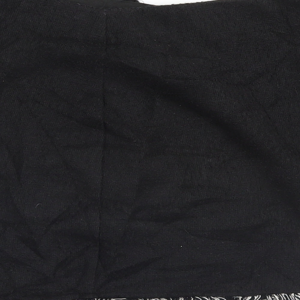 Preworn Womens Black   Mini Skirt
