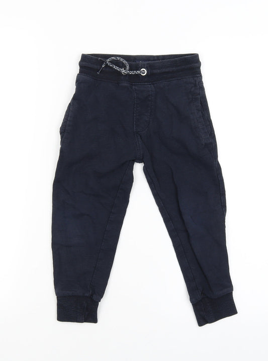 NEXT Womens Blue   Jogger Trousers Size 4 L20 in