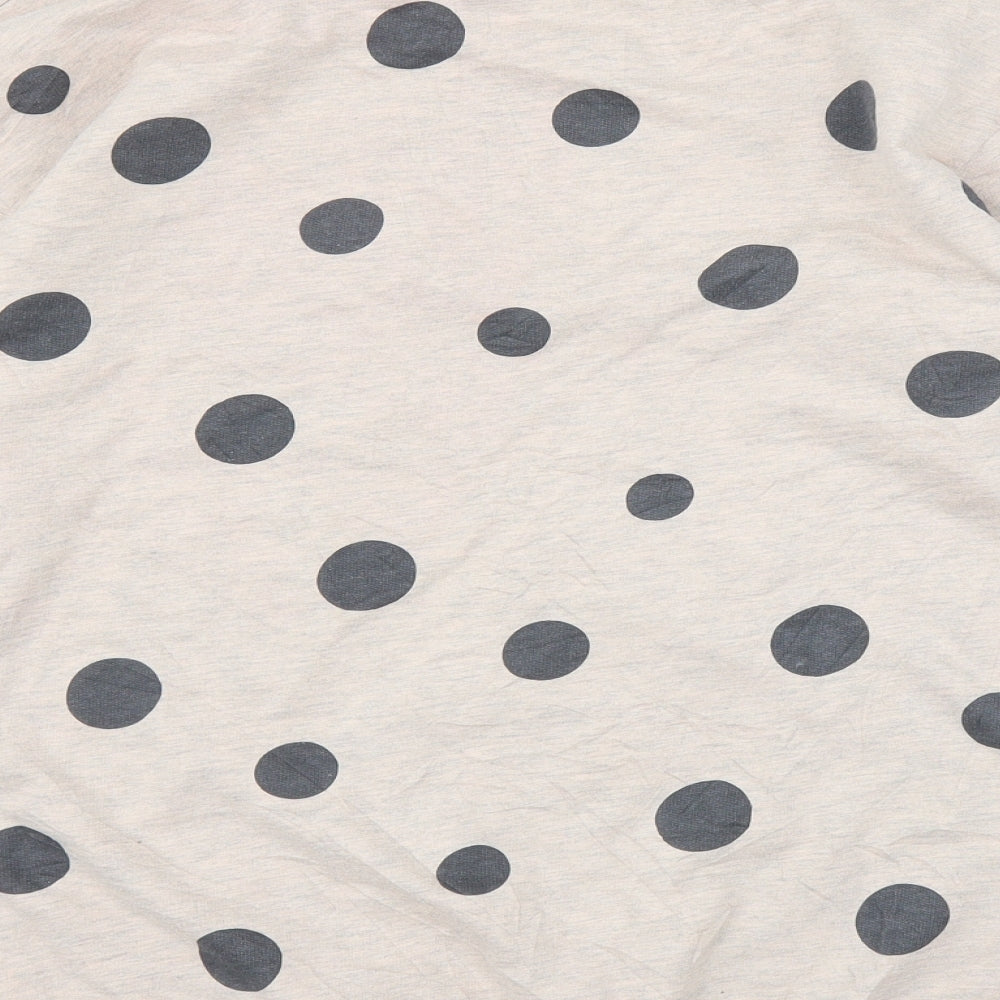 H&M Womens Pink Polka Dot  Pullover Jumper Size S