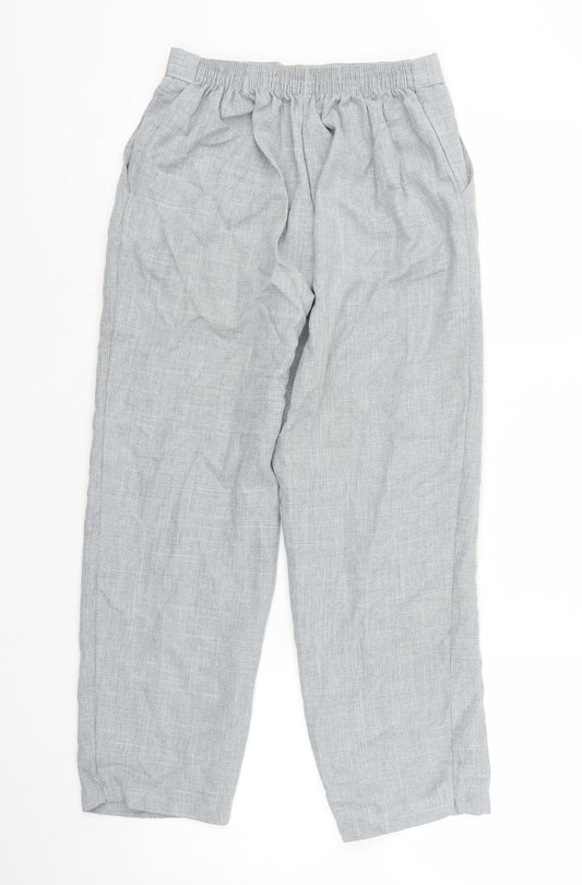 Preworn Womens Grey   Trousers  Size 12 L22 in