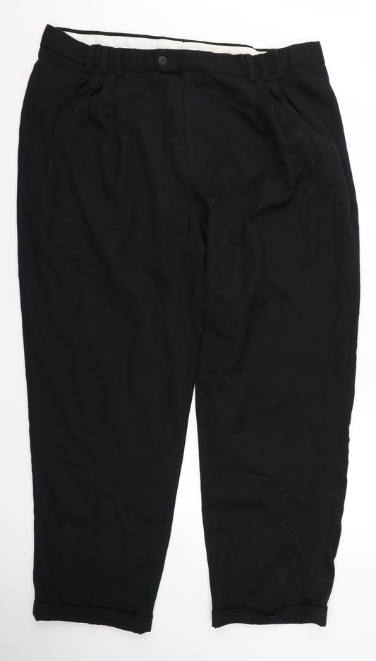 Preworn Womens Black   Trousers  Size M L30 in