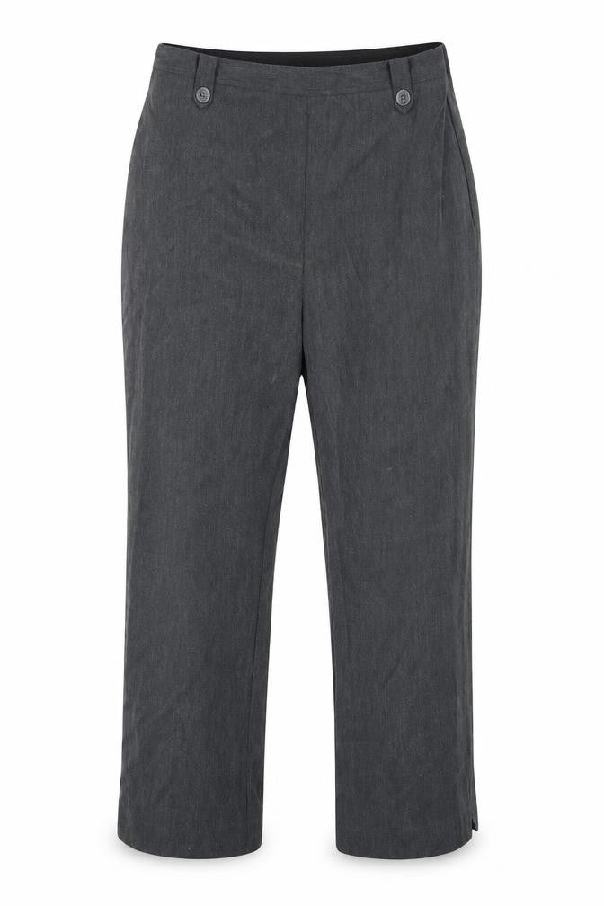 Bonmarché Womens Grey Trousers Size 16 L24 in