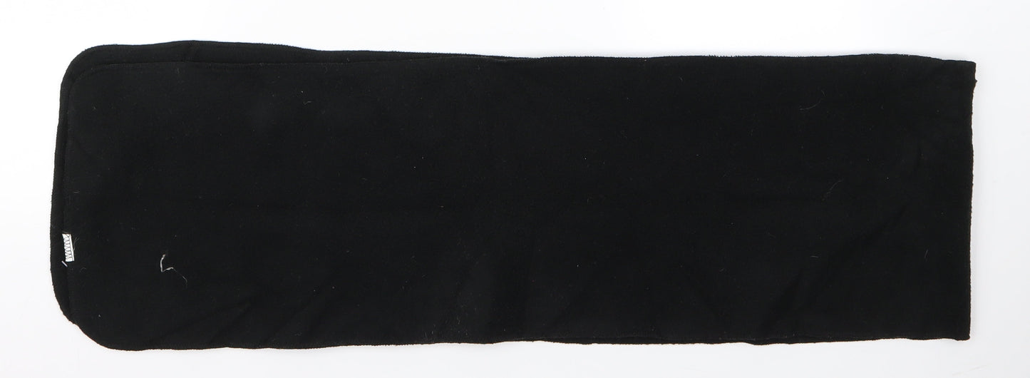 Preworn Womens Black    Scarf