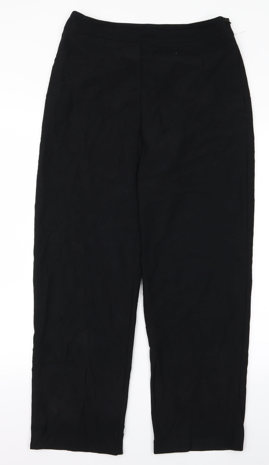 Wallis Womens Black   Trousers  Size 12 L28 in
