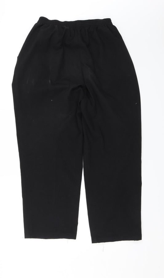 BHS Womens Black   Dress Pants Trousers Size 16 L22 in