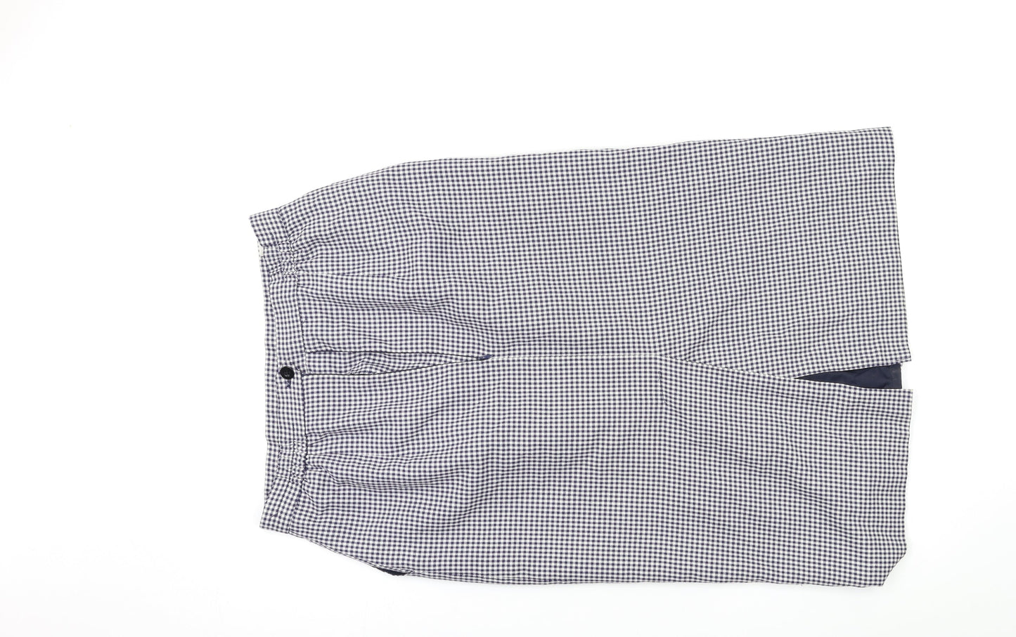 Gorray Womens Multicoloured Check  Straight & Pencil Skirt Size M