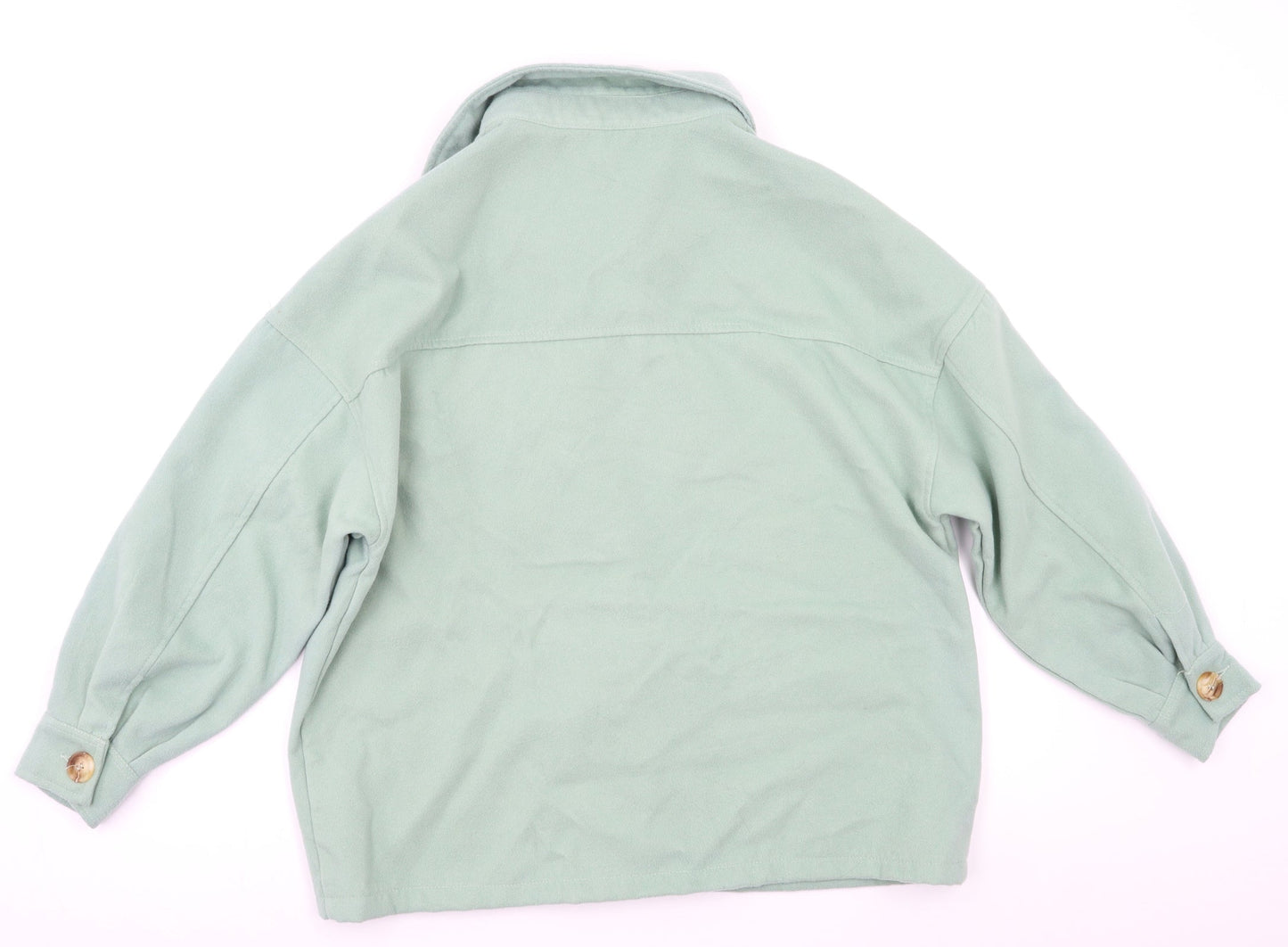 Missguided Womens Green   Jacket Coat Size 8