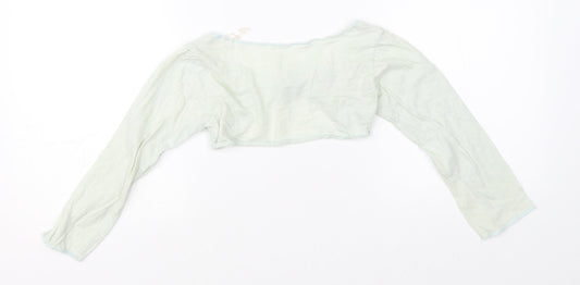 NEXT Girls Green   Shrug Jumper Size 2-3 Years