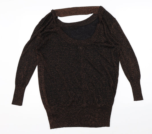 River Island Womens Orange   Basic Blouse Size XS