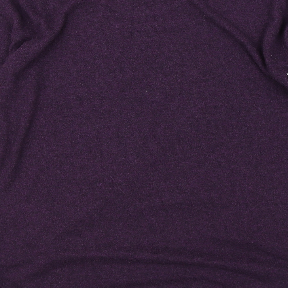 Felina Womens Purple   Pullover Jumper Size S
