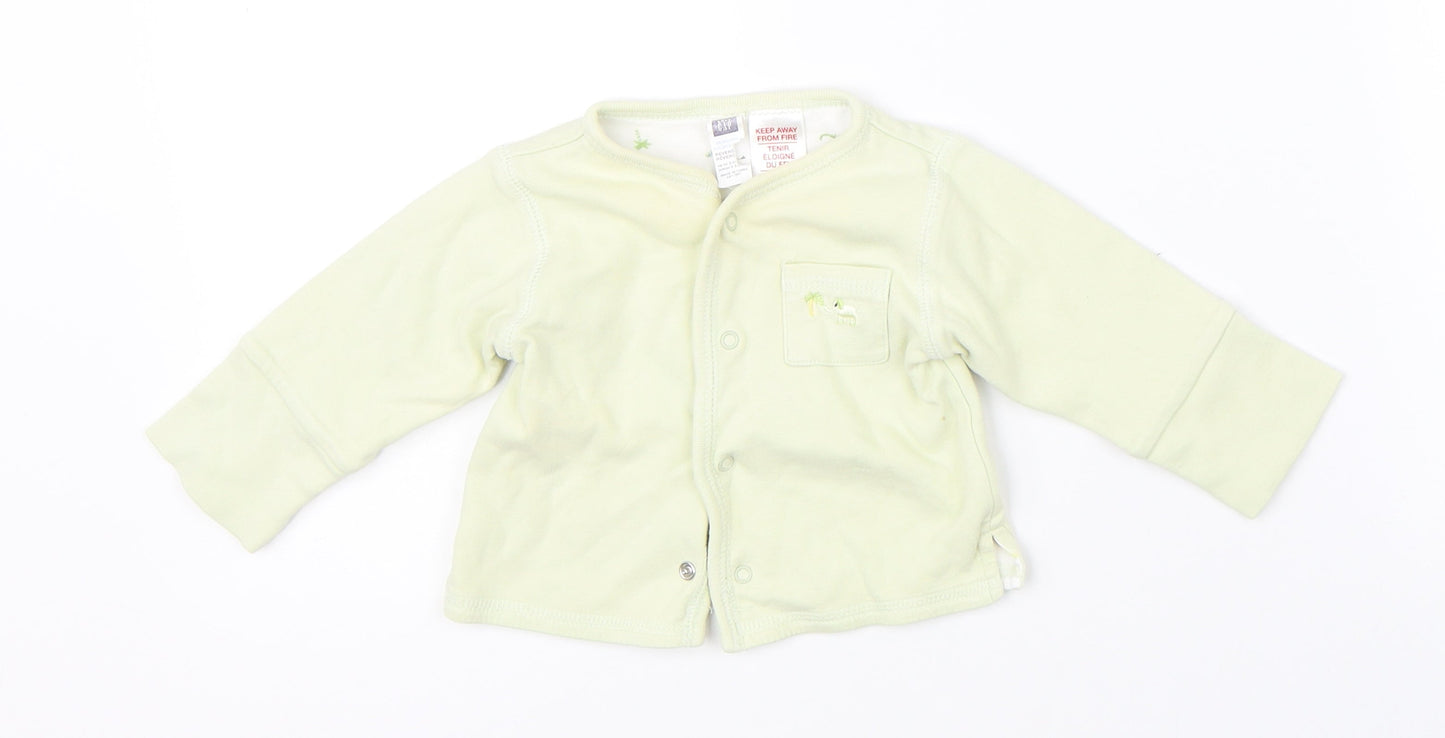 Gap Girls Green   Pullover Jumper Size 0-3 Months