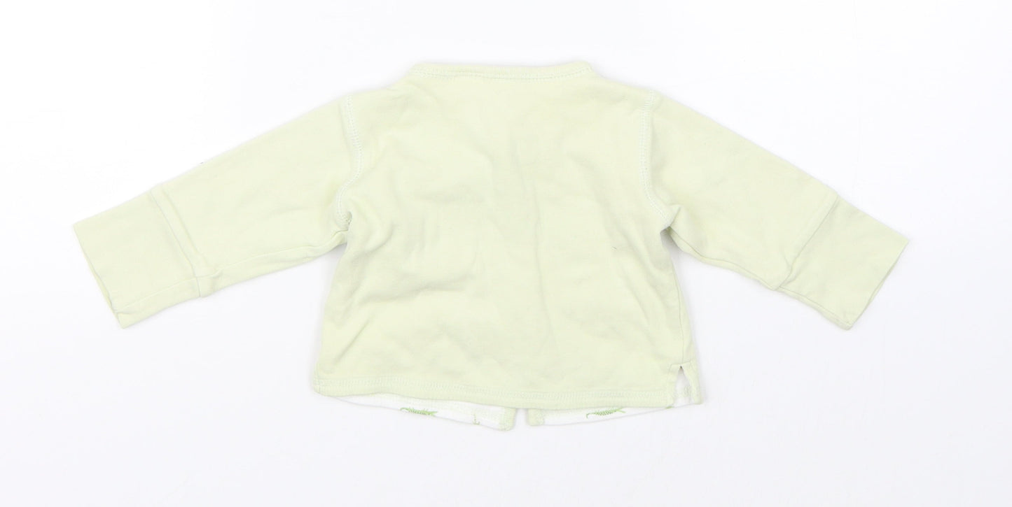 Gap Girls Green   Pullover Jumper Size 0-3 Months