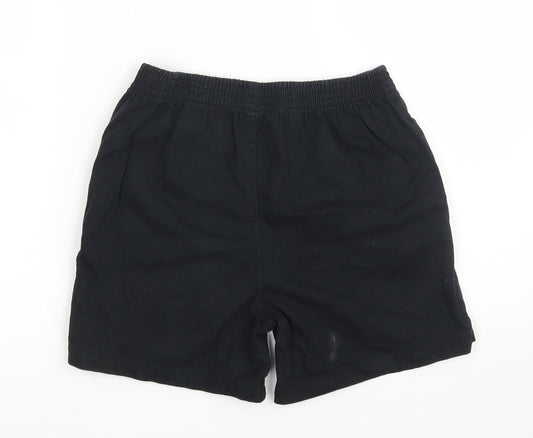 George Boys Black   Sweat Shorts Size 9-10 Years