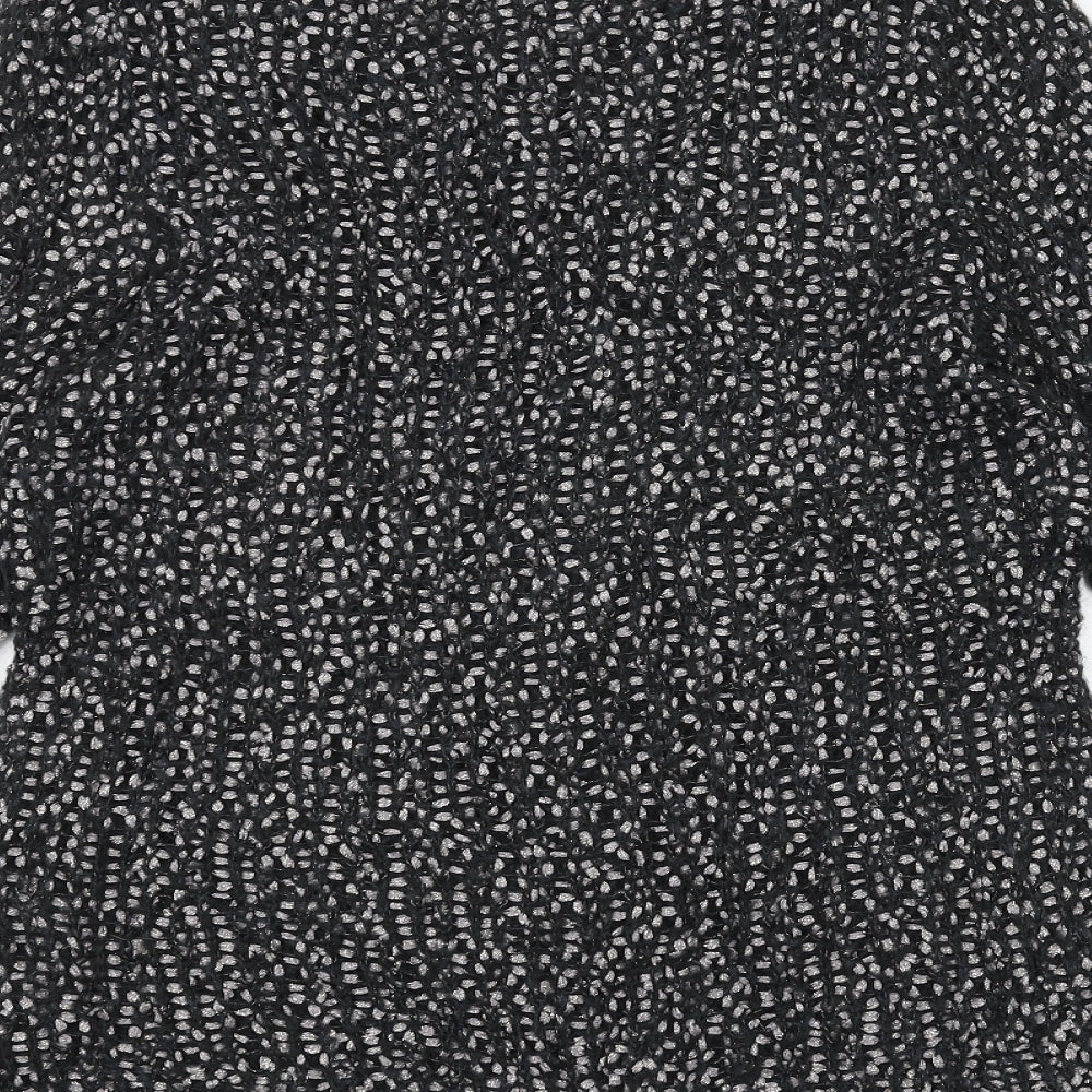 Marks and Spencer Womens Black  Knit Pullover Jumper Size 12