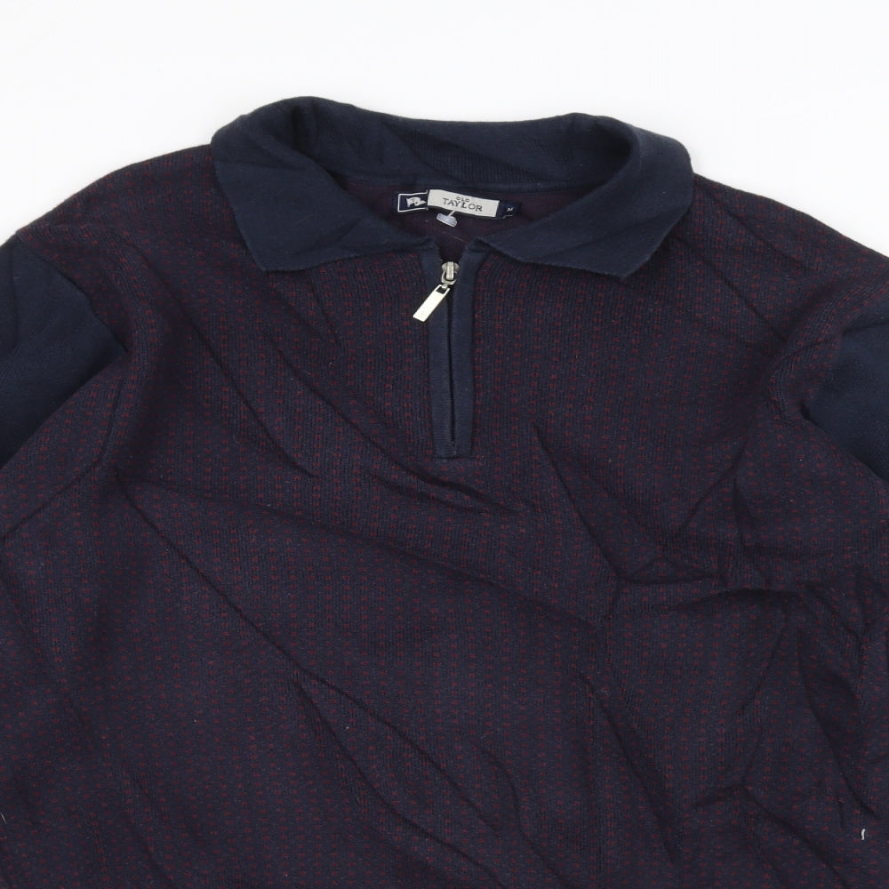 Old Taylor Mens Blue   Pullover Jumper Size M