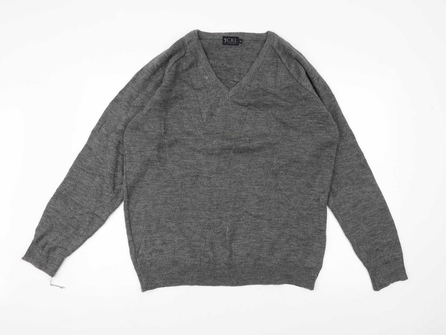 CKL Mens Grey   Pullover Jumper Size M