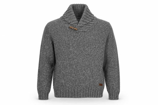 Spirit Mens Grey  Knit Jacket  Size L