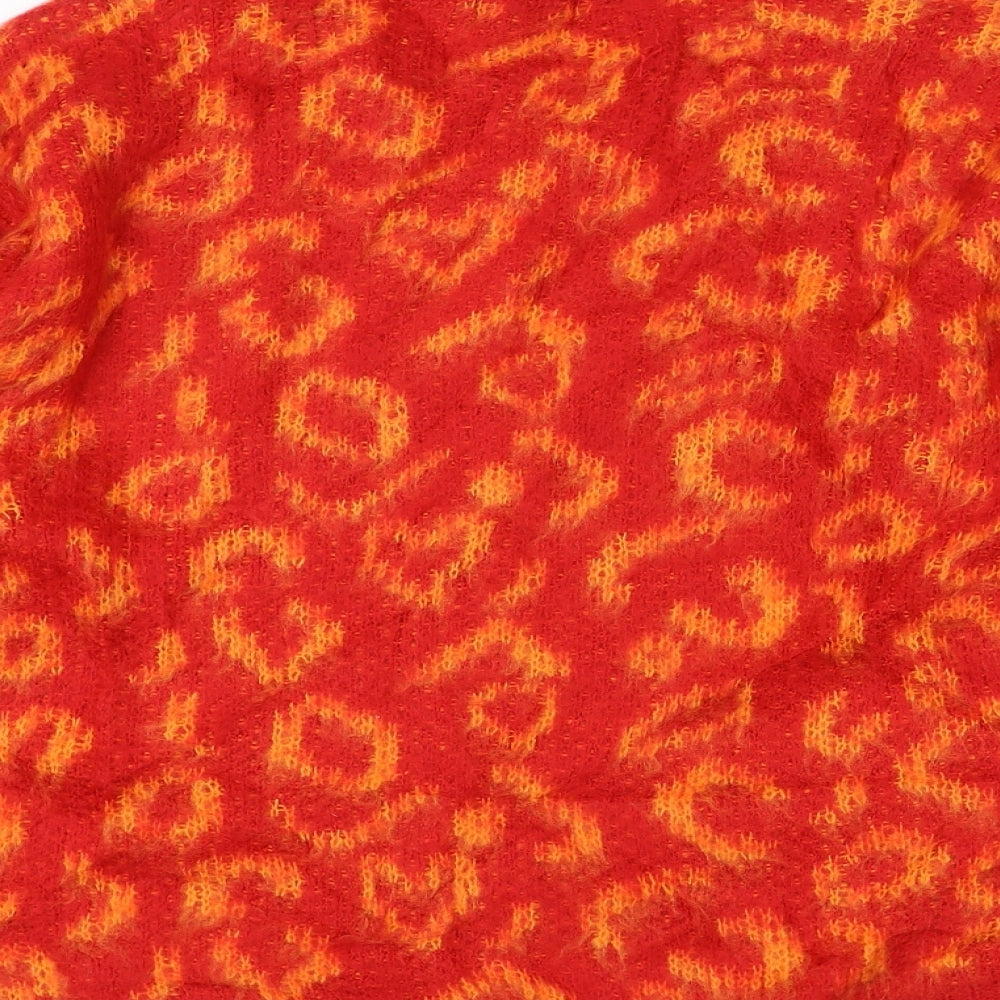 PRETTYLITTLETHING Womens Red   Pullover Jumper Size M