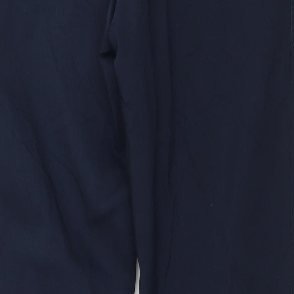 H&M Womens Blue   Trousers  Size 4 L24 in