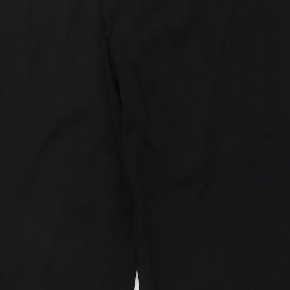 Preworn Womens Black   Trousers  Size 34 in L30 in