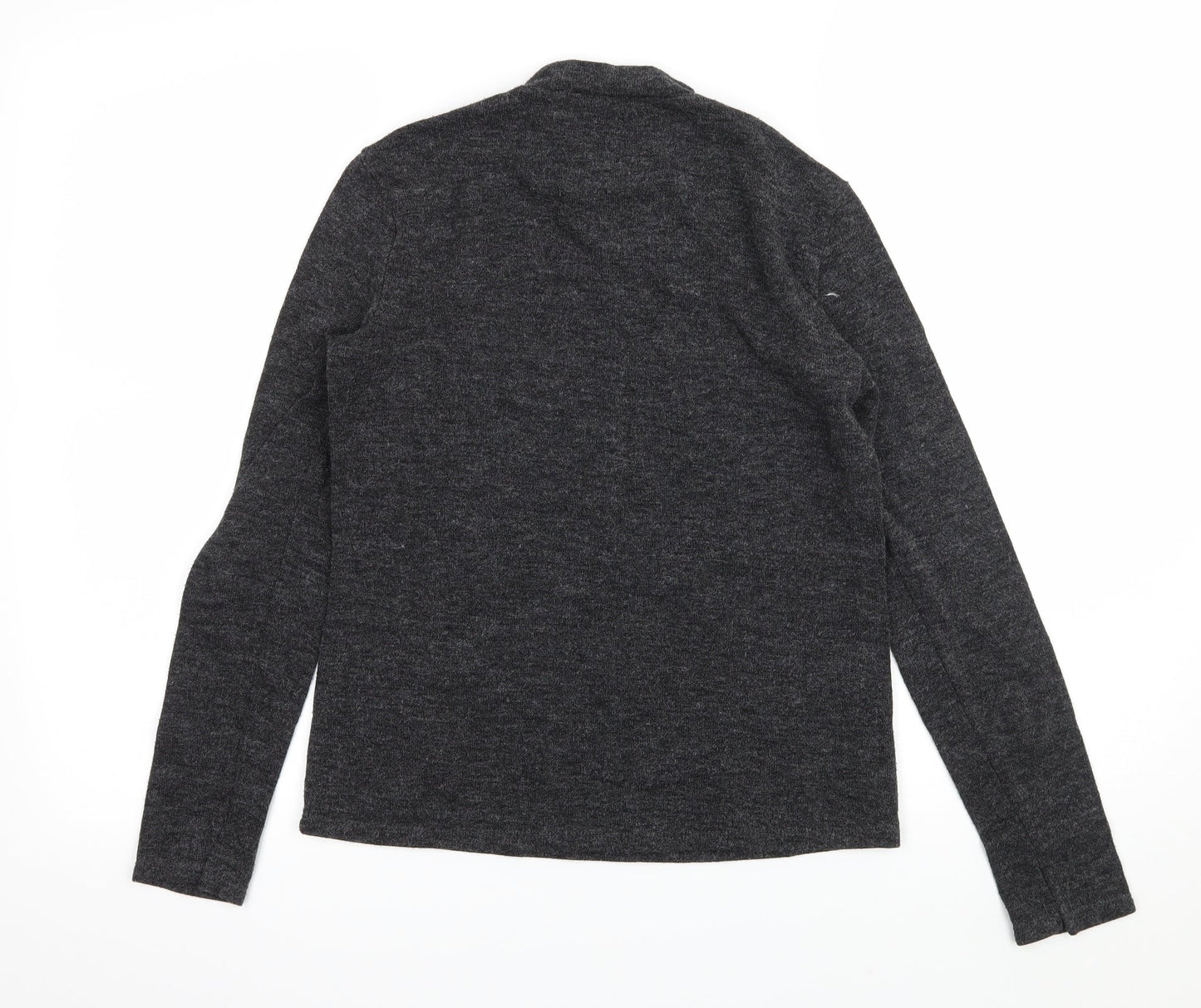 Mango Womens Grey  Knit Pullover Jumper Size S
