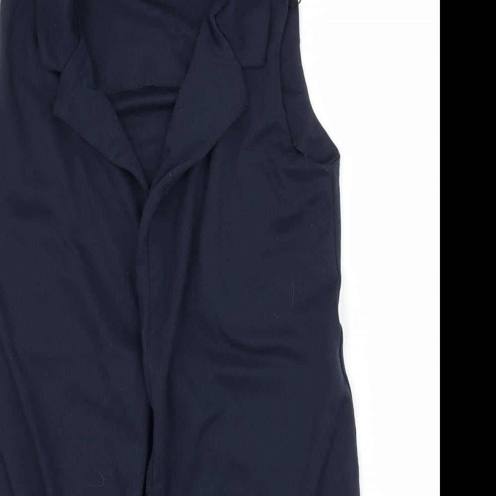 New Look Womens Blue   Jacket Waistcoat Size 8