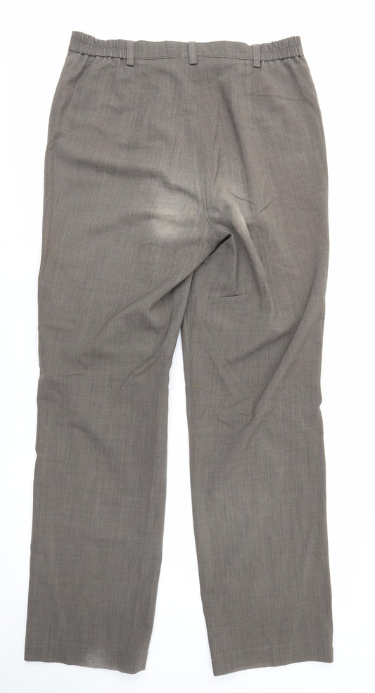GARDEUR Womens Brown   Trousers  Size 14 L30 in