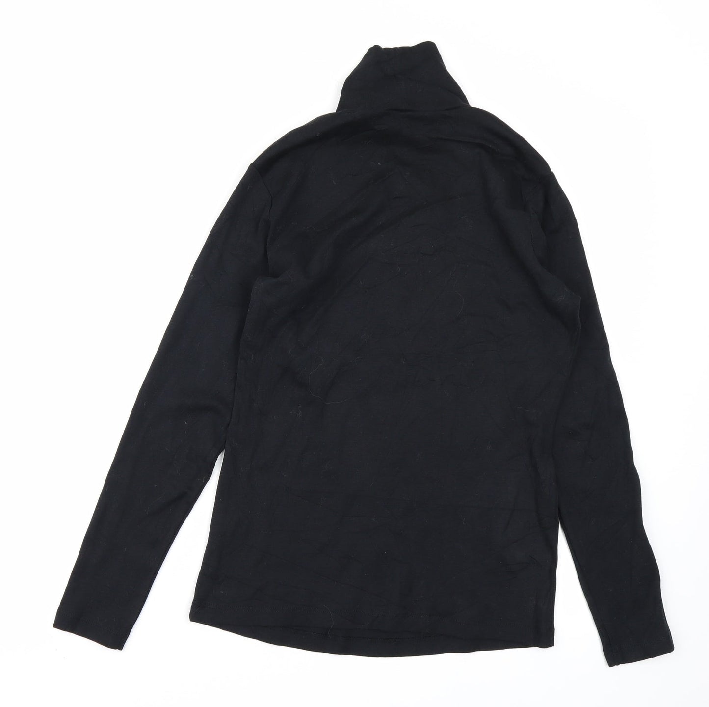 Intuition Essentials Womens Black   Basic T-Shirt Size 12