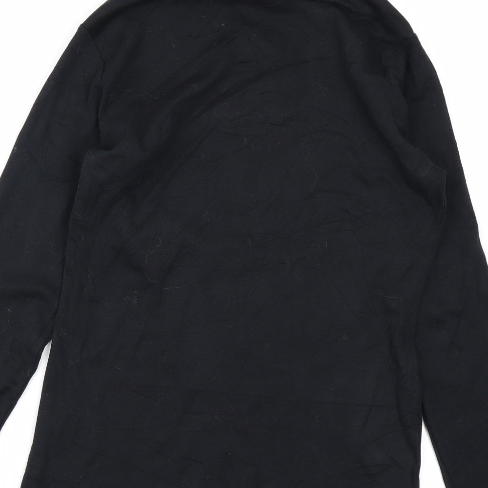 Intuition Essentials Womens Black   Basic T-Shirt Size 12