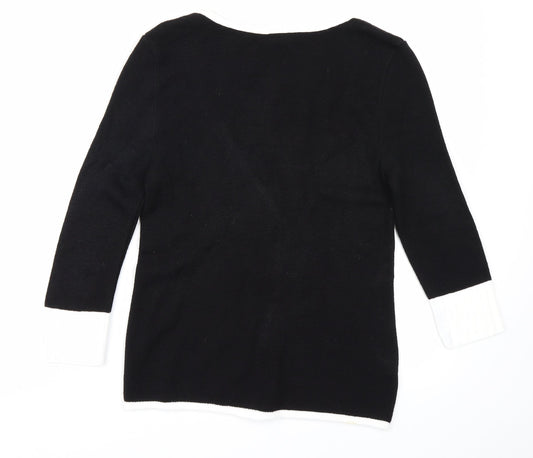 Kit Womens Black   Cardigan Jumper Size 12