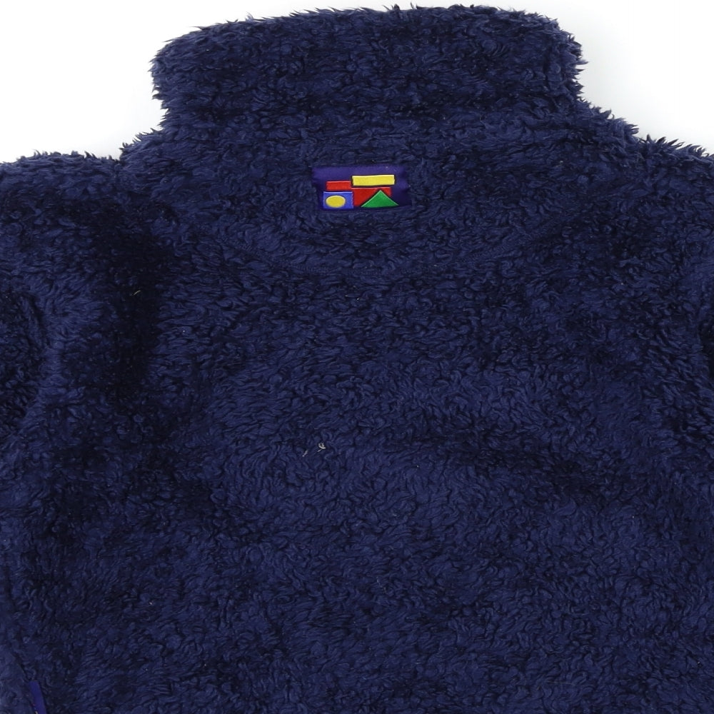 krazy kidz Boys Blue  Fleece Jacket  Size M