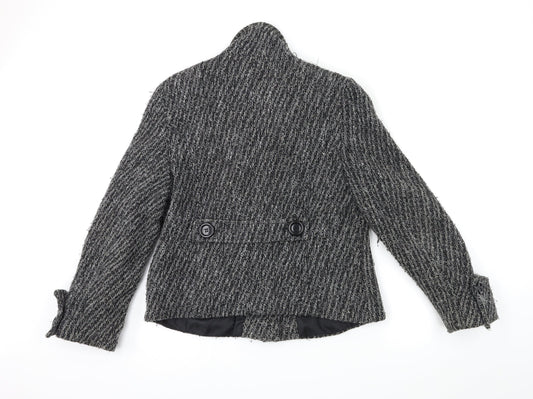 kesta Womens Grey   Overcoat Coat Size 12