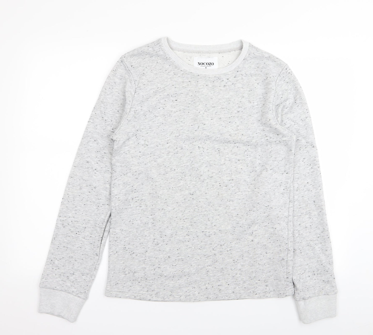 nocozo Mens Grey Polka Dot  Pullover Jumper Size M