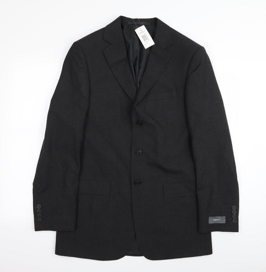 M&S Mens Grey   Jacket Blazer Size 38