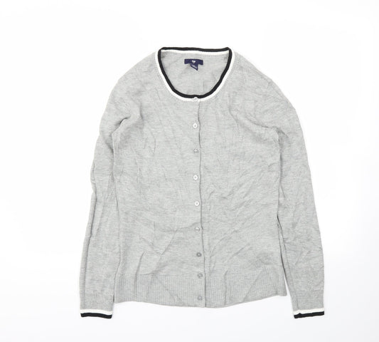 Gap Womens Grey   Cardigan Jumper Size 10