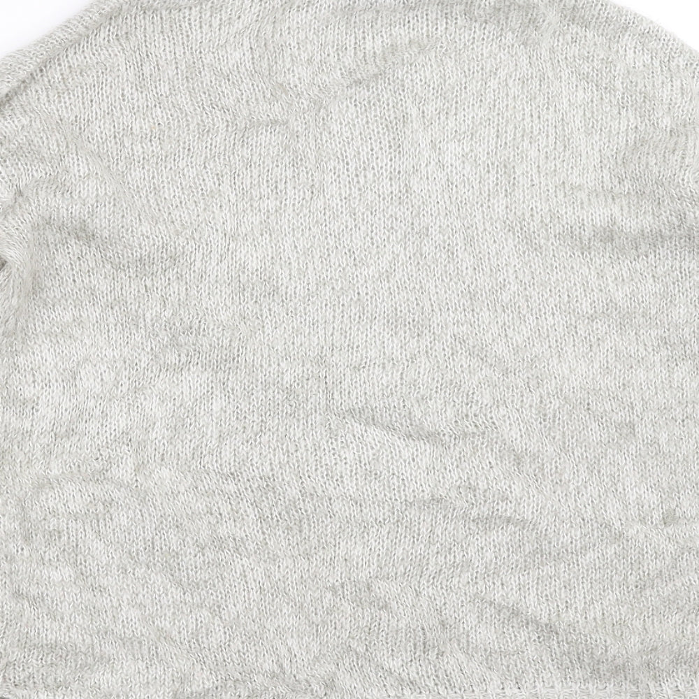 New Look Womens Grey   Pullover Jumper Size S