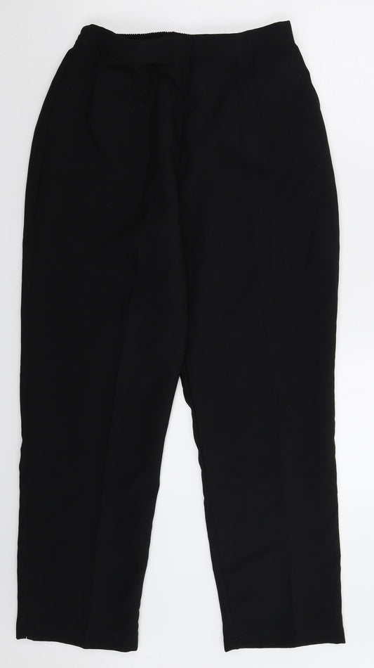 Preworn Womens Black   Trousers  Size 18 L27 in